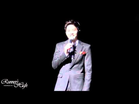 [Fancam]131129 ZE:A 동준 - Japanese ment (Osaka Concert)