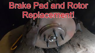 2013-2017 Cadillac XTS Brake Pad and Rotor Replacement #DIY