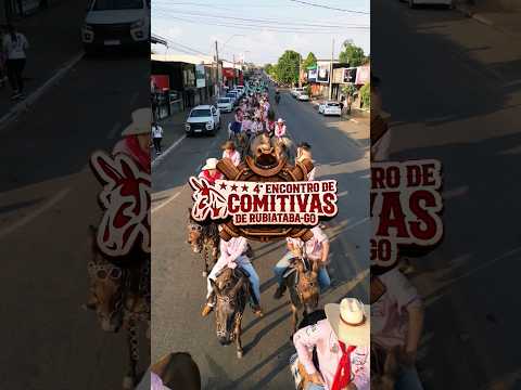 4º ENCONTRO DE COMITIVAS MOVIMENTA RUBIATABA NESTE SÁBADO
