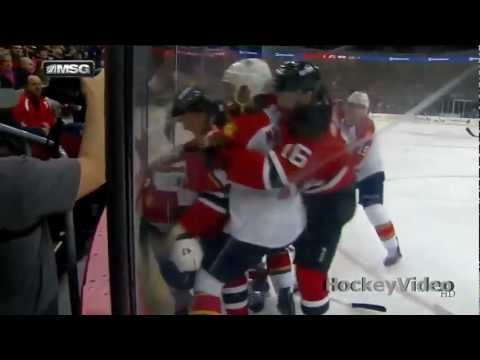 Colby Robak boarding major on Tim Sestito . Mar 23, 2013