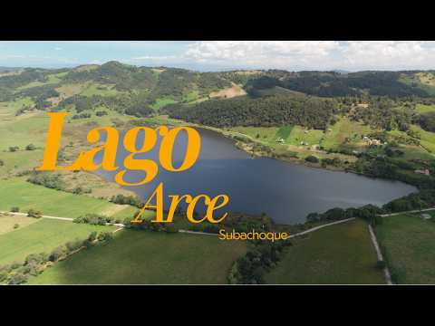 Lago de Arce desde el cielo | El santuario oculto de Subachoque en | Dron 4K