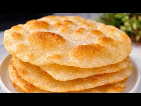 Flour + boiling water! So easy that anyone can make it – just 3 ingredients!