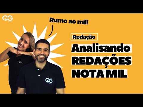 #RETAFINAL ENEM 2021 - Analisando Redações Nota MIL!