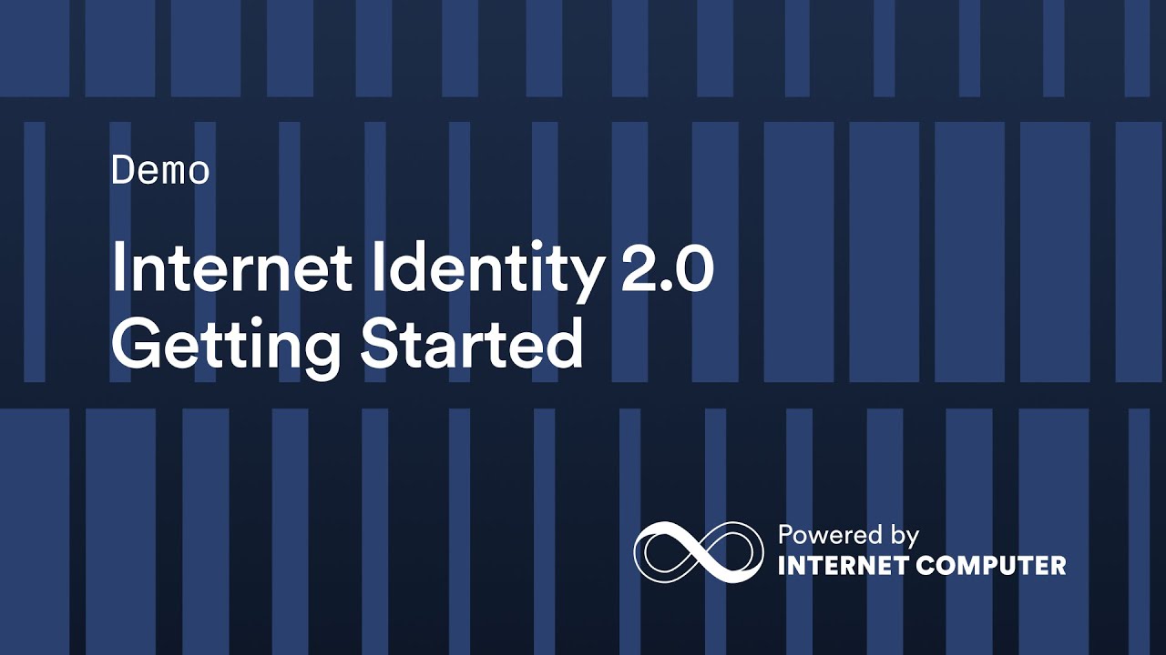 Internet Identity 2.0: Complete Setup Guide - Google & Passkey Authentication | Demo
