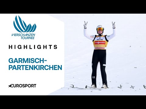 Neujahrsspringen in Garmisch-Partenkirchen | Highlights deutsch | Vierschanzentournee | Skispringen