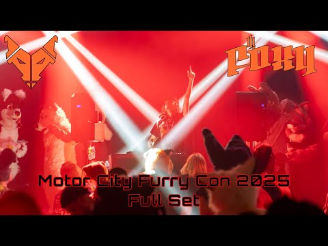 DJ Foxy LIVE @ Motor City Furry Con 2025 | Full Set
