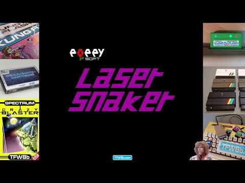 Rod Hull Replays: Lazer Snaker - ZX Spectrum - Laser Beams & Snakes! - #CozSnakeGamesAreTheBestGames