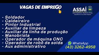 Vagas de Emprego