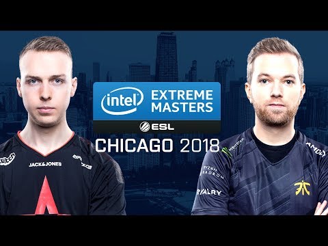 CS:GO - Astralis vs. Fnatic [Inferno] Map 3 - Semifinals - IEM Chicago 2018