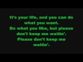 Green Day - Tired Of Waiting