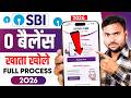 SBI Account Opening Online SBI Zero Balance Account Opening Online YONO SBI Account Opening
