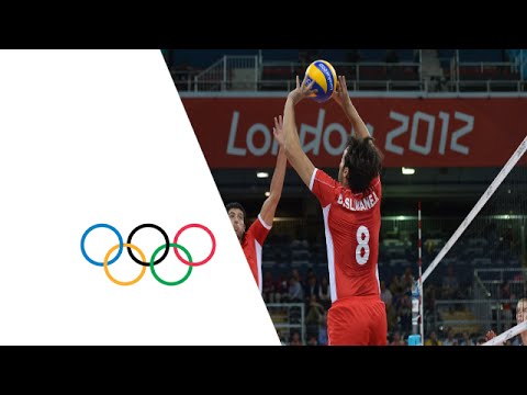 Men's Volleyball Preliminary Round USA v TUN - Highlights | London 2012 Olympics