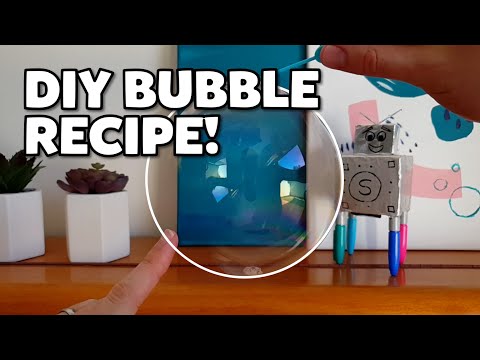 Giant Bubbles! (My Homemade Bubble Recipe!)