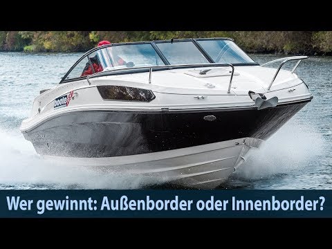 Bayliner VR5 Cuddy OB Test// 3 Gründe warum der Außenborder besser ist als die VR5 mit Innenborder