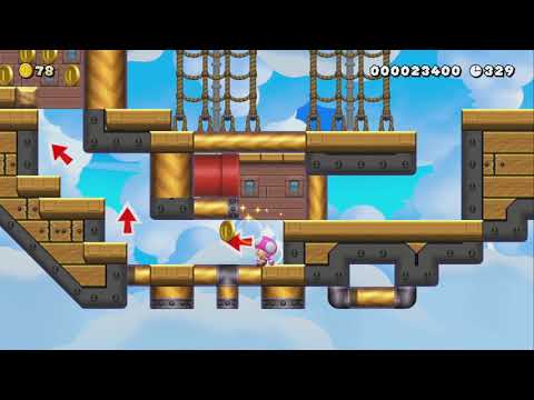 Blasting the Boom-Boom Ship by SpoonC - Super Mario Maker 2 - No Commentary 1bx