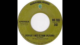 (1b) America - Everyone I Meet Is From California