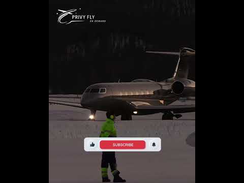 Gulfstream G650 ER Leaving St. Moritz