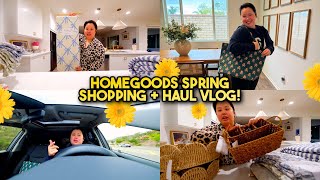 VLOG: an introverts dream afternoon, eating alone, going to homegoods, big homegoods haul, chill day