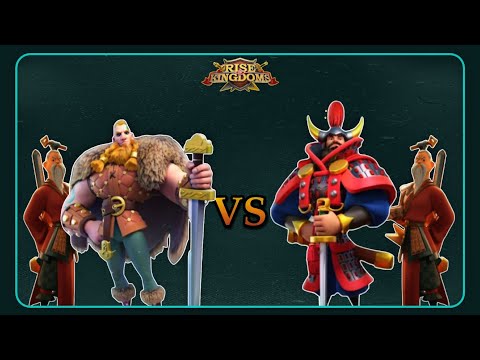 Bjorn/Sun Tzu VS Eulji/Sun Tzu - Rise of Kingdoms