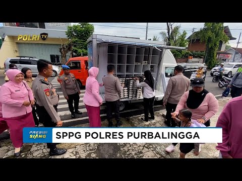 SPPG POLRI PERTAMA DI PURBALINGGA MULAI BEROPERASI SALURKAN MBG