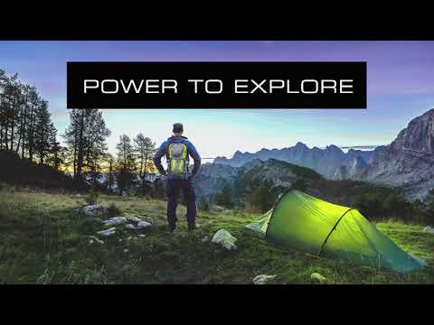 EXP PRO Batteries. Portable Lithium Power. Power to Explore.