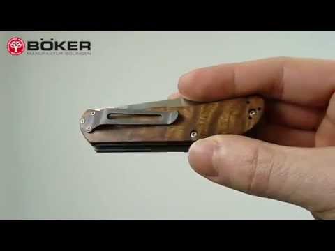 Böker Plus Exskelibur II Maple Burl | OsoGrandeKnives