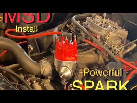Ford 289 MSD install || 289 Engine Footage