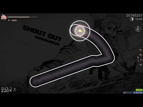osu! shadowraze - SHOUT OUT (дота реп) 5.98 my Gd