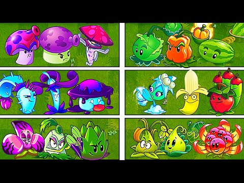 Random 16 Best Team Plants Battles - Which Team Will Win? - PvZ2 Team Plants vs Team Plants