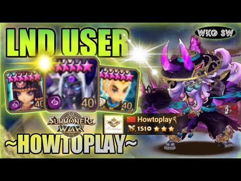 LND USER HOWTOPLAY ONGYOUKI CLEAVE TEAM - Summoners War