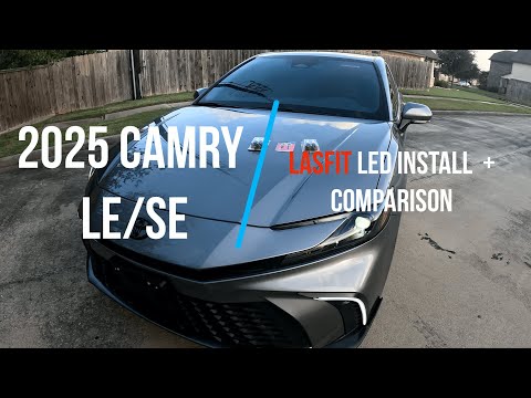 2025 Toyota Camry LED indicator front and rear + reverse light installation | @Lasfit-Automotive