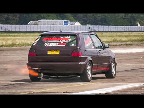 FASTEST Volkswagen Golf Mk2 in the WORLD! 340km/h @ 1/2 Mile
