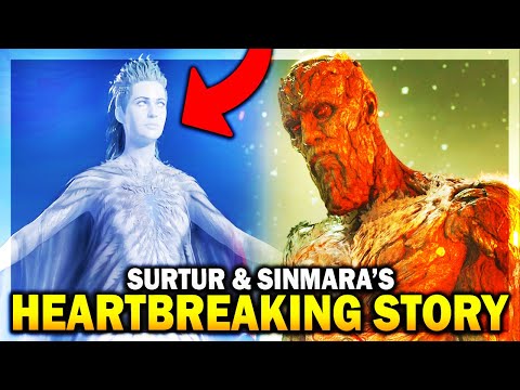 The Heartbreaking Story of Surtur & Sinmara in God of War Ragnarok! (EXPLAINED) Sinmare & Surtur