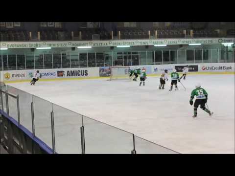 U-12 DP 7.3.2017 HK Olimpija - HK Slavija Junior 8:1, Trije zadetki