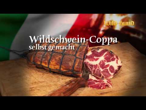 Wildschwein-Coppa selbst gemacht | Wild und Hund Rezepte |
