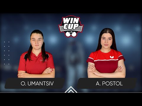 17:45 Olha Umantsiv - Anastasiia Postol 09.05.2025 WINCUP Women Master Table 2