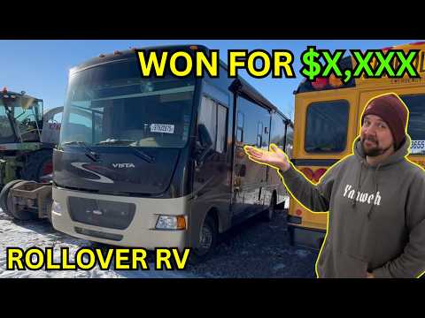 I Bought a Rollover RV for Dirt Cheap… Was It a Mistake?