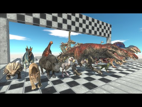 50 Units Size x2 Funny Speed Race - Animal Revolt Battle Simulator ARBS