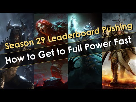 How to go From 70 to Max Power in Diablo 3 Season 29