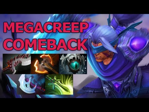 Anti Mage Epic Mega Creep Comeback | OSFrog Dota 2 Highlights