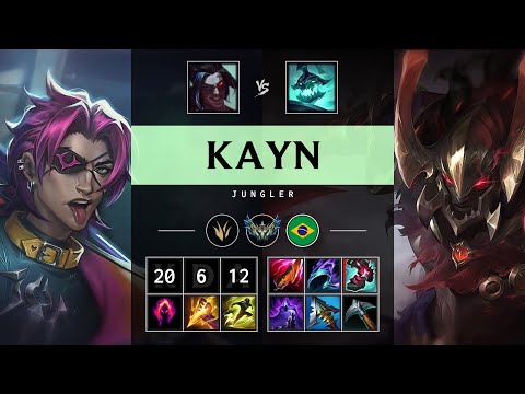 Kayn Jungle vs Hecarim - BR Challenger Patch 25.16