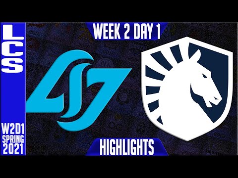 CLG vs TL Highlights | LCS Spring 2021 W2D1 | Counter Logic Gaming vs Team Liquid