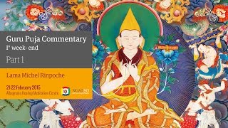 preview picture of video '1/4 Guru Puja Commentary – 1st weekend with Lama Michel Rinpoche (English-italiano)'