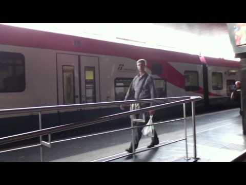 Leonardo Express in main Rome train station