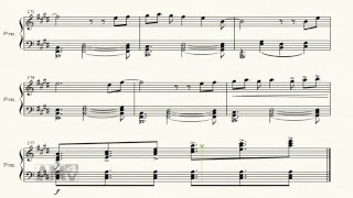 [ピアノ楽譜]乃木坂46 ハルジオンが咲く頃 14thシングル full ver.