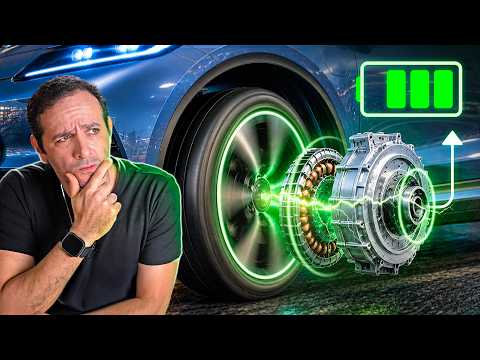 Por que CARROS não têm GERADOR na RODA?