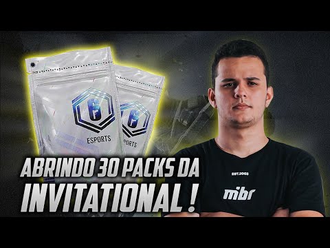 Abrindo 30 packs do Invitational