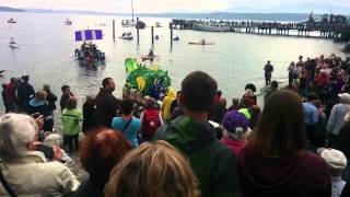 preview picture of video 'Kinetic Sculpture Race Port Townsend 2014'