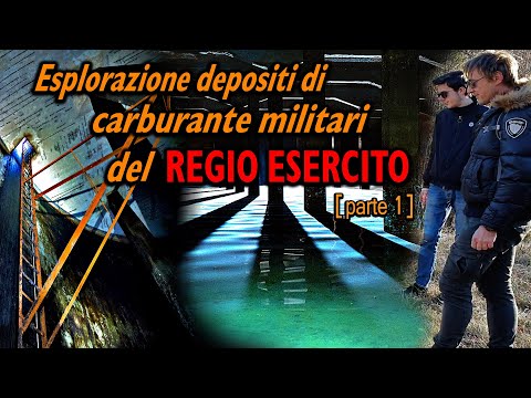 Scopriamo dei vecchi depositi di carburante militari degli anni '40 (prima parte)