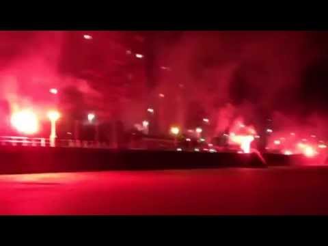 BRUTALLL BENGALEO DE ULTRA BOYS CELEBRANDO EL ASCENSO A PRIMERA DEL SPORTING